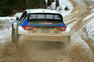 Jerome Mailloux / Philippe Poirier Subaru WRX STi on SS7, Hunters-McCormick Lake I.