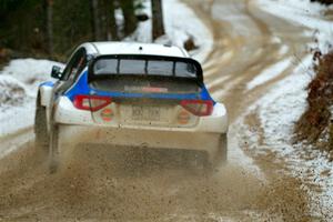 Jerome Mailloux / Philippe Poirier Subaru WRX STi on SS7, Hunters-McCormick Lake I.