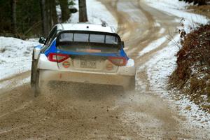 Jerome Mailloux / Philippe Poirier Subaru WRX STi on SS7, Hunters-McCormick Lake I.