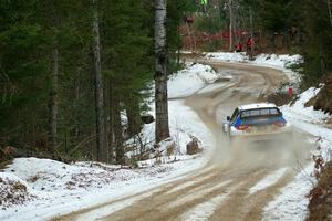 Jerome Mailloux / Philippe Poirier Subaru WRX STi on SS7, Hunters-McCormick Lake I.