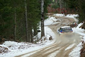 Jerome Mailloux / Philippe Poirier Subaru WRX STi on SS7, Hunters-McCormick Lake I.