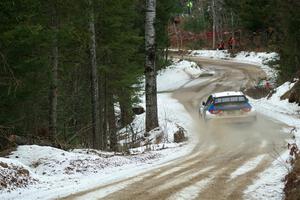 Jerome Mailloux / Philippe Poirier Subaru WRX STi on SS7, Hunters-McCormick Lake I.