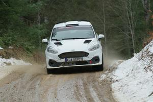 Javier Olivares / K.J. Miller Ford Fiesta Rally3 on SS7, Hunters-McCormick Lake I.