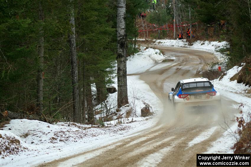 Jerome Mailloux / Philippe Poirier Subaru WRX STi on SS7, Hunters-McCormick Lake I.