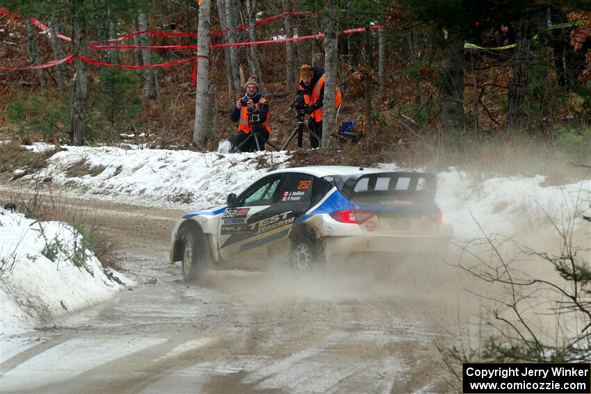 Jerome Mailloux / Philippe Poirier Subaru WRX STi on SS7, Hunters-McCormick Lake I.