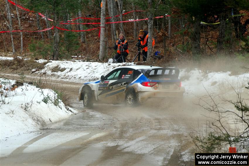 Jerome Mailloux / Philippe Poirier Subaru WRX STi on SS7, Hunters-McCormick Lake I.