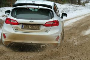 Javier Olivares / K.J. Miller Ford Fiesta Rally3 on SS7, Hunters-McCormick Lake I.