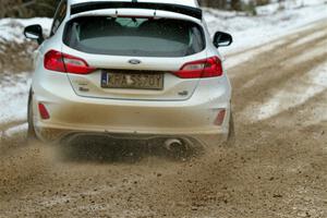 Javier Olivares / K.J. Miller Ford Fiesta Rally3 on SS7, Hunters-McCormick Lake I.