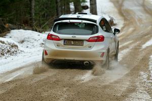 Javier Olivares / K.J. Miller Ford Fiesta Rally3 on SS7, Hunters-McCormick Lake I.