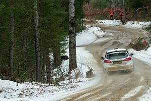 Javier Olivares / K.J. Miller Ford Fiesta Rally3 on SS7, Hunters-McCormick Lake I.