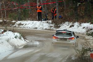 Javier Olivares / K.J. Miller Ford Fiesta Rally3 on SS7, Hunters-McCormick Lake I.