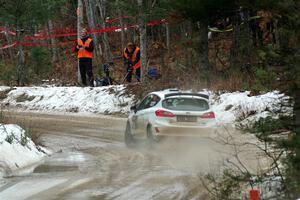 Javier Olivares / K.J. Miller Ford Fiesta Rally3 on SS7, Hunters-McCormick Lake I.