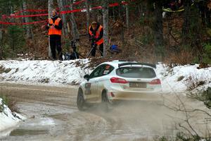 Javier Olivares / K.J. Miller Ford Fiesta Rally3 on SS7, Hunters-McCormick Lake I.