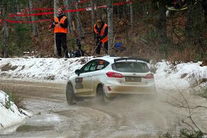 Javier Olivares / K.J. Miller Ford Fiesta Rally3 on SS7, Hunters-McCormick Lake I.