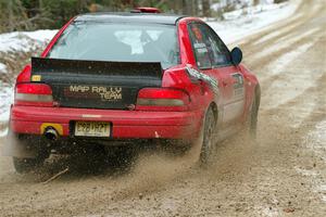 Mark Piatkowski / Aris Mantopoulos Subaru Impreza 2.5RS on SS7, Hunters-McCormick Lake I.