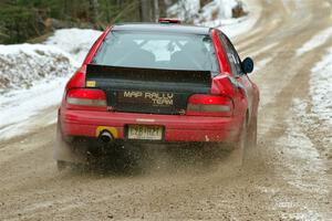 Mark Piatkowski / Aris Mantopoulos Subaru Impreza 2.5RS on SS7, Hunters-McCormick Lake I.