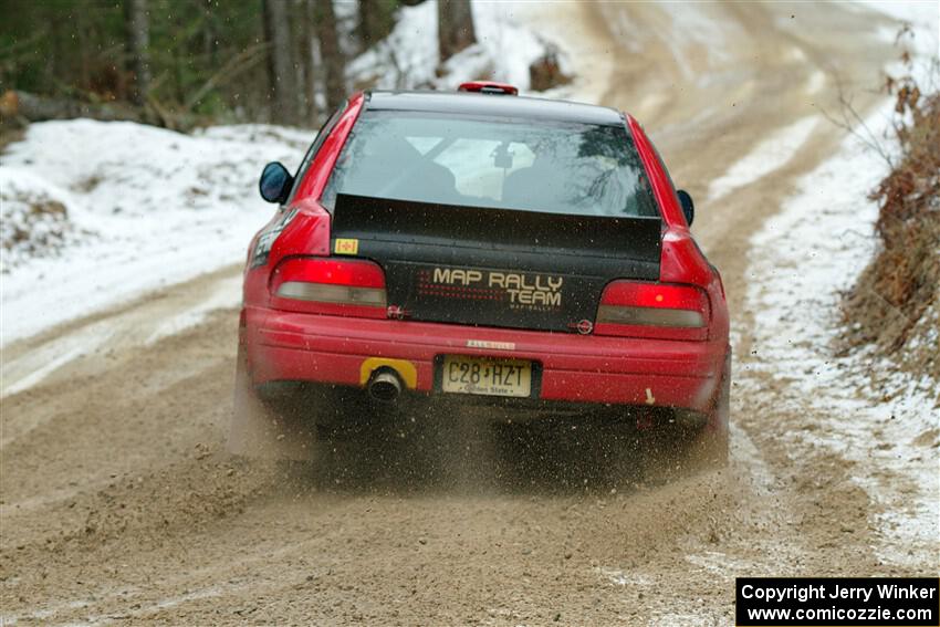 Mark Piatkowski / Aris Mantopoulos Subaru Impreza 2.5RS on SS7, Hunters-McCormick Lake I.