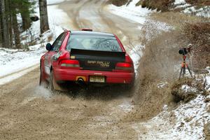 Mark Piatkowski / Aris Mantopoulos Subaru Impreza 2.5RS on SS7, Hunters-McCormick Lake I.