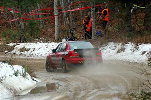 Mark Piatkowski / Aris Mantopoulos Subaru Impreza 2.5RS on SS7, Hunters-McCormick Lake I.