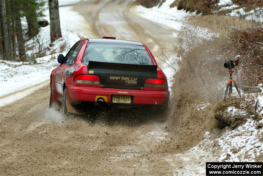 Mark Piatkowski / Aris Mantopoulos Subaru Impreza 2.5RS on SS7, Hunters-McCormick Lake I.