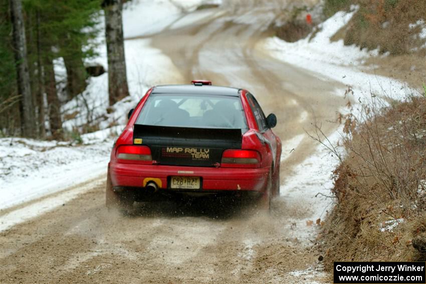 Mark Piatkowski / Aris Mantopoulos Subaru Impreza 2.5RS on SS7, Hunters-McCormick Lake I.