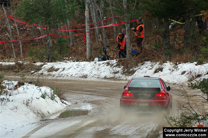 Mark Piatkowski / Aris Mantopoulos Subaru Impreza 2.5RS on SS7, Hunters-McCormick Lake I.