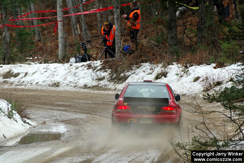 Mark Piatkowski / Aris Mantopoulos Subaru Impreza 2.5RS on SS7, Hunters-McCormick Lake I.