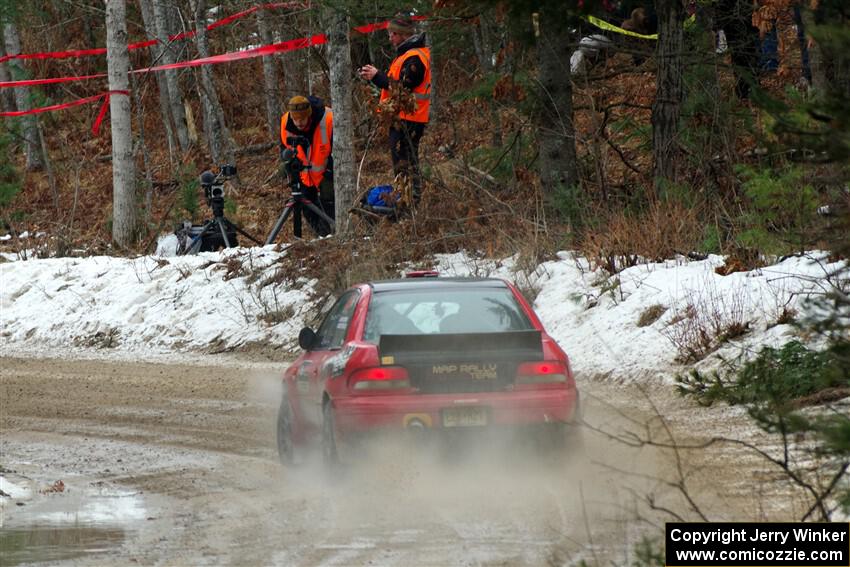 Mark Piatkowski / Aris Mantopoulos Subaru Impreza 2.5RS on SS7, Hunters-McCormick Lake I.