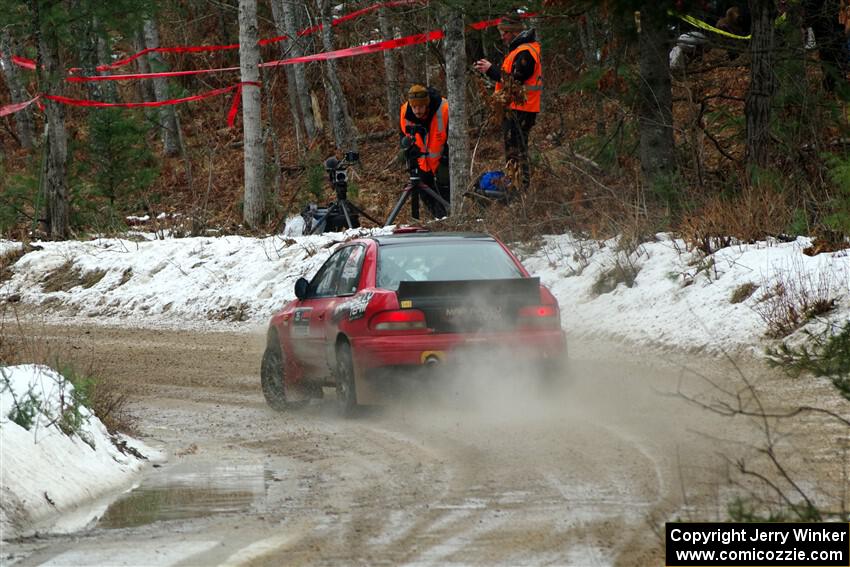 Mark Piatkowski / Aris Mantopoulos Subaru Impreza 2.5RS on SS7, Hunters-McCormick Lake I.