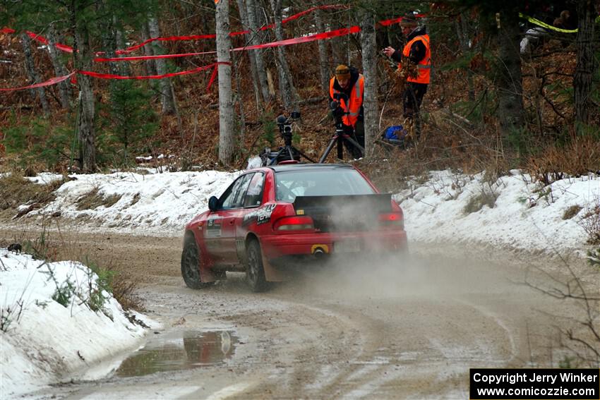 Mark Piatkowski / Aris Mantopoulos Subaru Impreza 2.5RS on SS7, Hunters-McCormick Lake I.