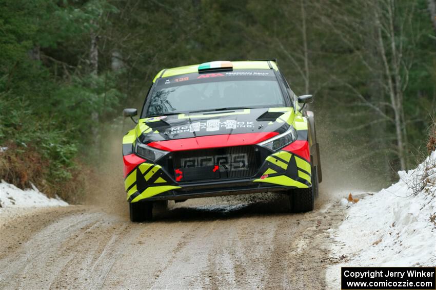 Enda McCormack / Liam McCormack Hyundai i20 N Rally2 on SS7, Hunters-McCormick Lake I.