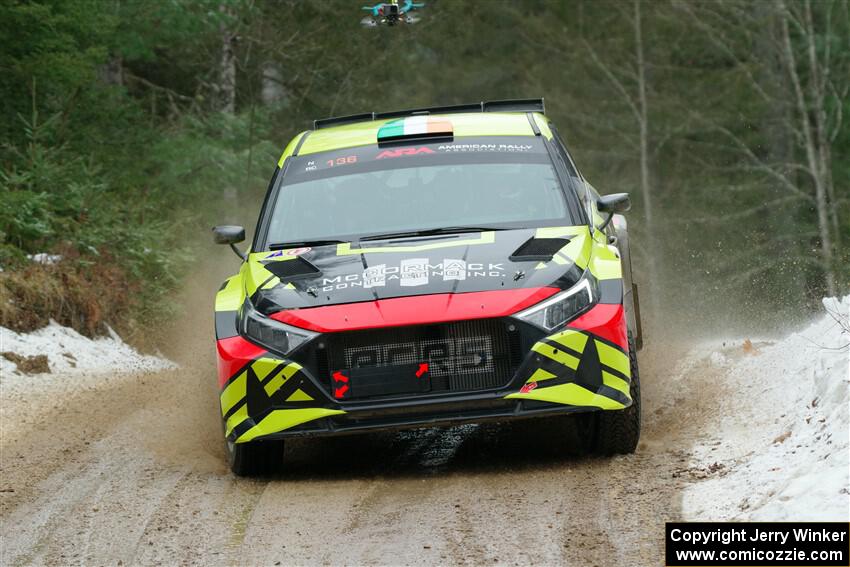 Enda McCormack / Liam McCormack Hyundai i20 N Rally2 on SS7, Hunters-McCormick Lake I.