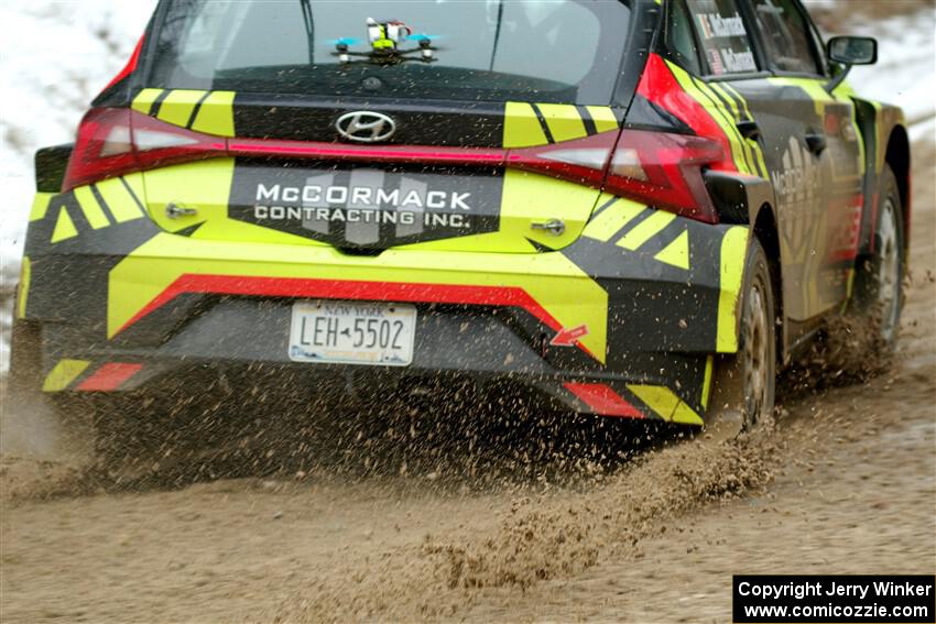 Enda McCormack / Liam McCormack Hyundai i20 N Rally2 on SS7, Hunters-McCormick Lake I.