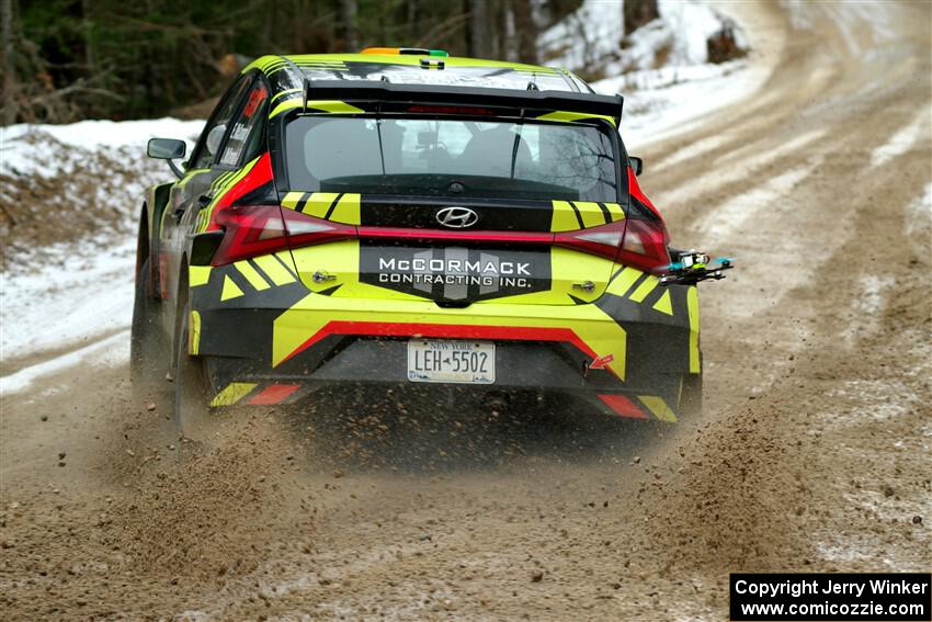 Enda McCormack / Liam McCormack Hyundai i20 N Rally2 on SS7, Hunters-McCormick Lake I.