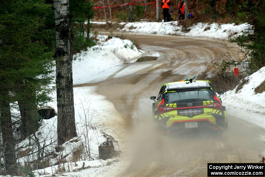 Enda McCormack / Liam McCormack Hyundai i20 N Rally2 on SS7, Hunters-McCormick Lake I.