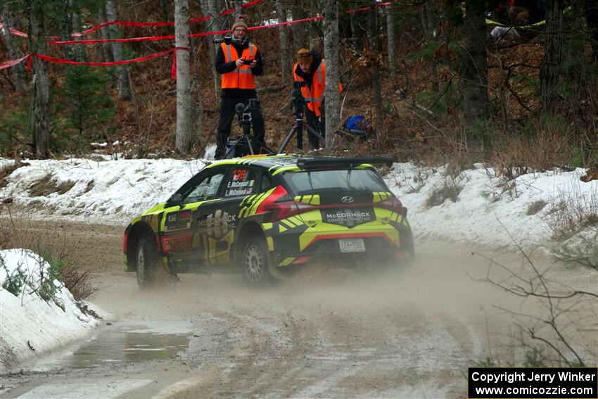 Enda McCormack / Liam McCormack Hyundai i20 N Rally2 on SS7, Hunters-McCormick Lake I.