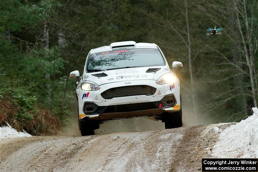 Jason Bailey / Jamie Willetts Ford Fiesta Rally3 on SS7, Hunters-McCormick Lake I.