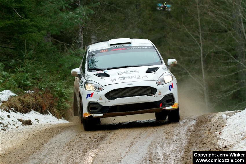 Jason Bailey / Jamie Willetts Ford Fiesta Rally3 on SS7, Hunters-McCormick Lake I.