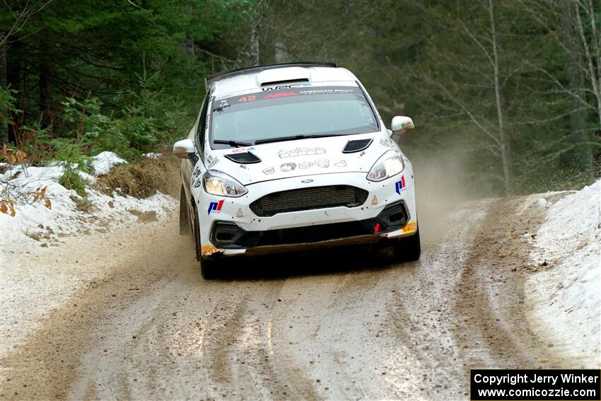 Jason Bailey / Jamie Willetts Ford Fiesta Rally3 on SS7, Hunters-McCormick Lake I.