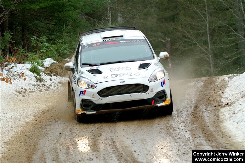 Jason Bailey / Jamie Willetts Ford Fiesta Rally3 on SS7, Hunters-McCormick Lake I.