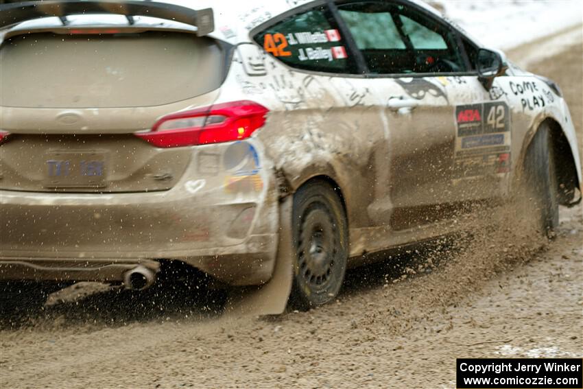 Jason Bailey / Jamie Willetts Ford Fiesta Rally3 on SS7, Hunters-McCormick Lake I.