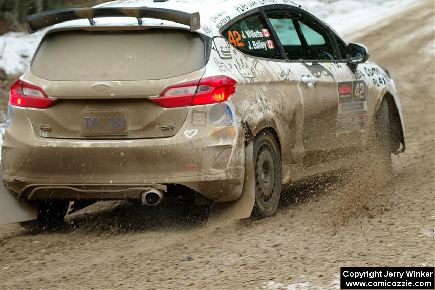 Jason Bailey / Jamie Willetts Ford Fiesta Rally3 on SS7, Hunters-McCormick Lake I.