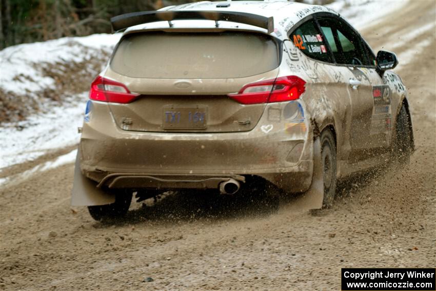 Jason Bailey / Jamie Willetts Ford Fiesta Rally3 on SS7, Hunters-McCormick Lake I.