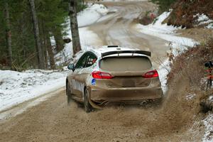 Jason Bailey / Jamie Willetts Ford Fiesta Rally3 on SS7, Hunters-McCormick Lake I.