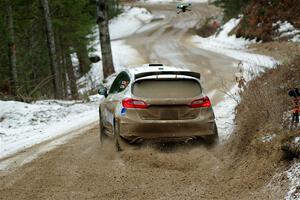 Jason Bailey / Jamie Willetts Ford Fiesta Rally3 on SS7, Hunters-McCormick Lake I.