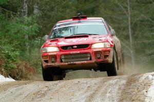 Ele Bardha / Corrina Roshea Subaru WRX STi on SS7, Hunters-McCormick Lake I.