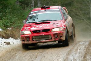 Ele Bardha / Corrina Roshea Subaru WRX STi on SS7, Hunters-McCormick Lake I.