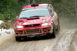 Ele Bardha / Corrina Roshea Subaru WRX STi on SS7, Hunters-McCormick Lake I.