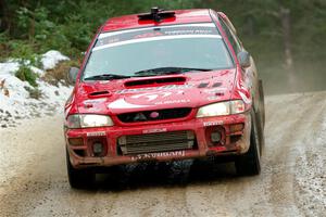 Ele Bardha / Corrina Roshea Subaru WRX STi on SS7, Hunters-McCormick Lake I.