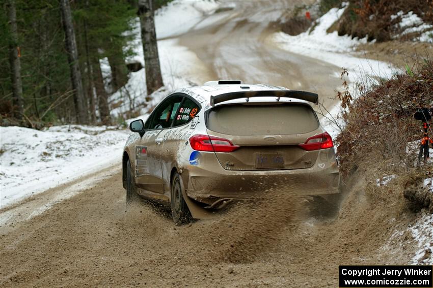 Jason Bailey / Jamie Willetts Ford Fiesta Rally3 on SS7, Hunters-McCormick Lake I.